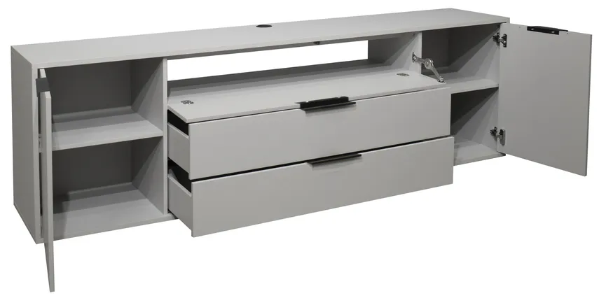 Lowboard 2-trg., detail