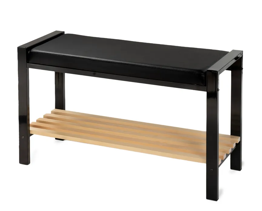 Bank mit Ablage material_farbe