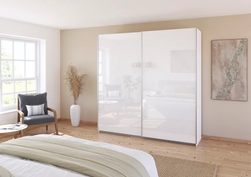 Schwebetürenschrank 2-trg. milieu