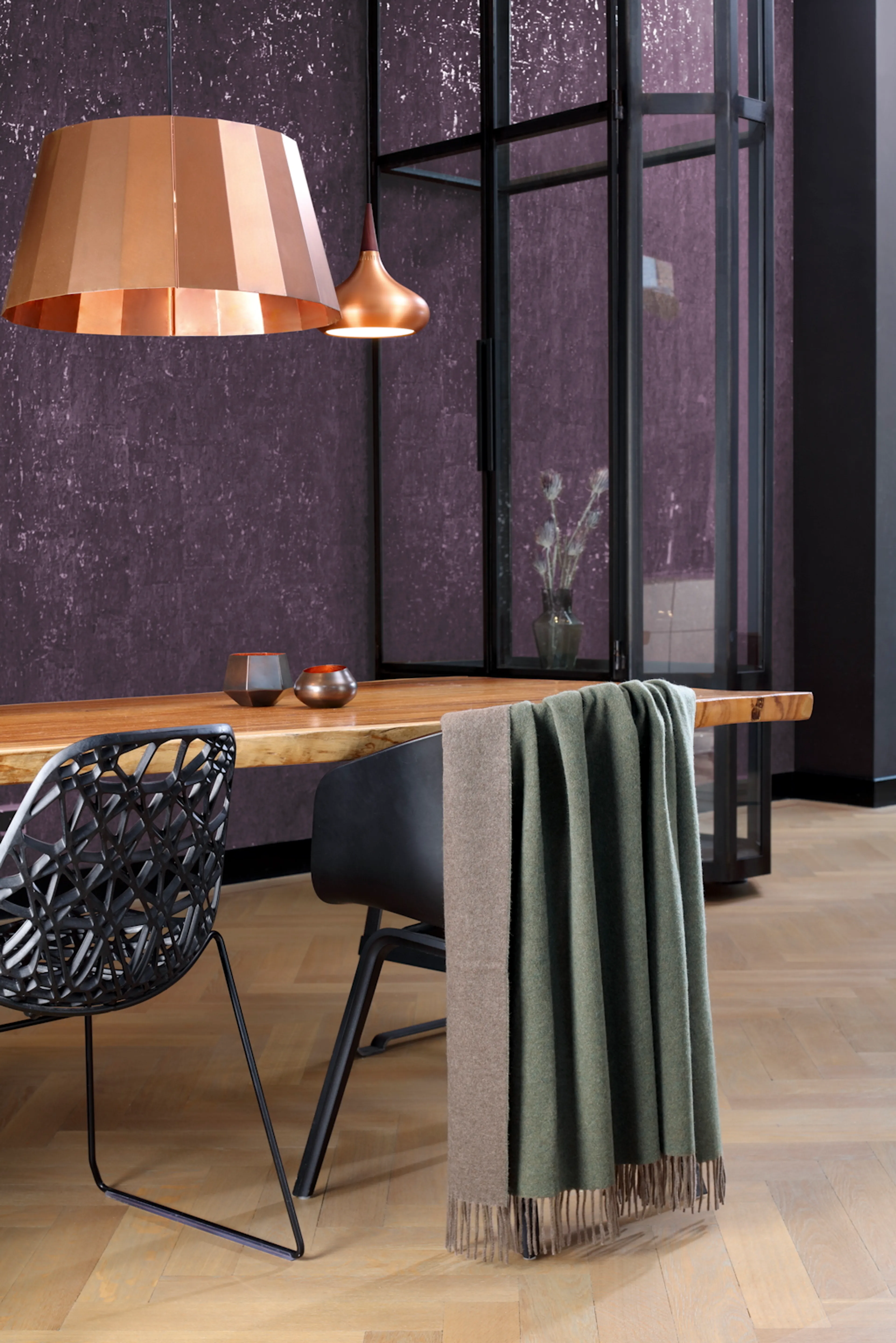 Kuscheldecke  Purple Dream 130 x 170 cm 