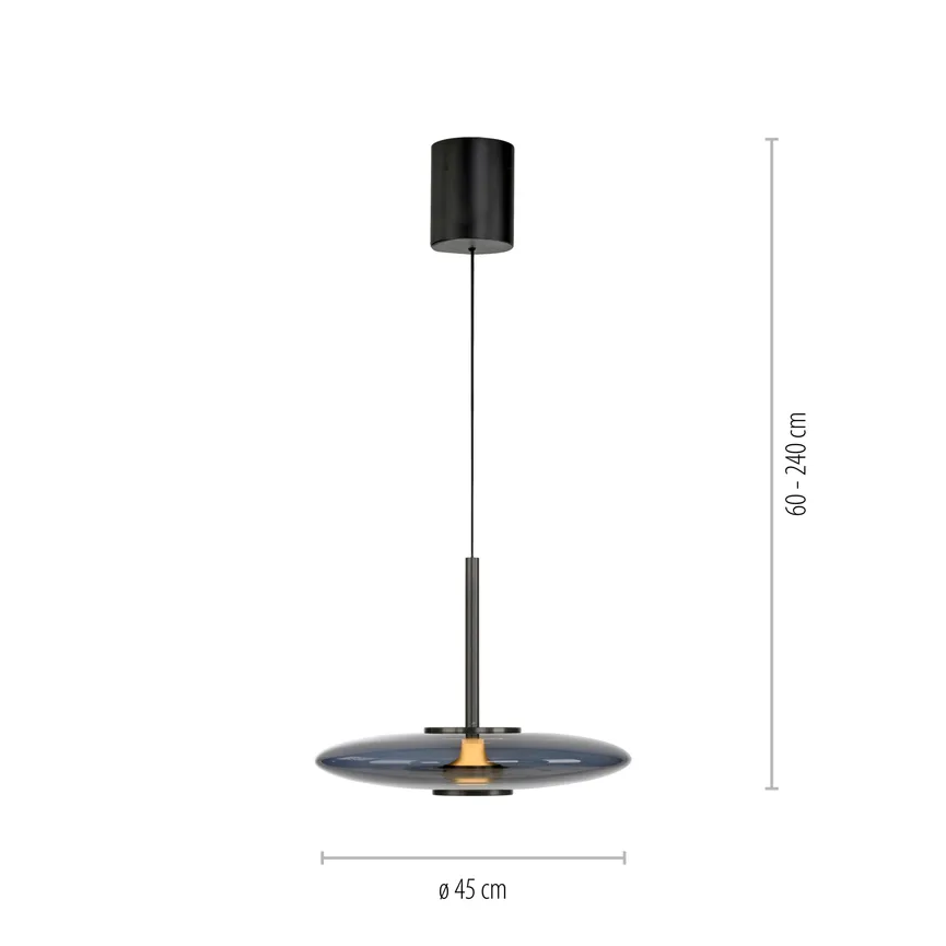 Pendelleuchte "PURE-E-Vitrum detail