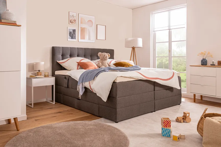 Boxspringbett hauptaufnahme