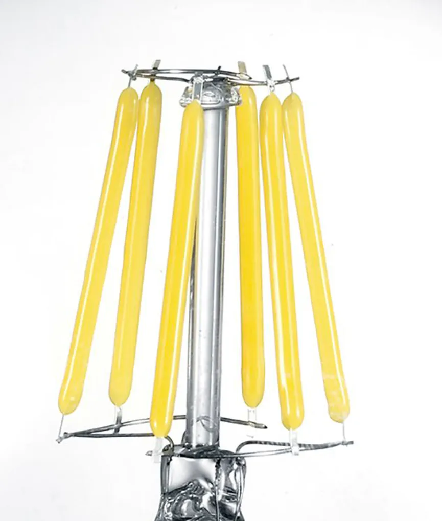 E27/7 W LED Filament Globe detail