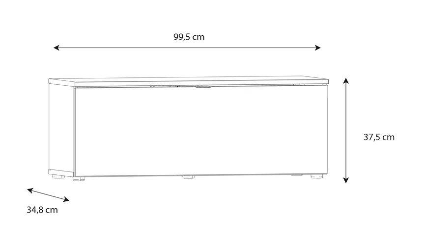 TV-Lowboard detail