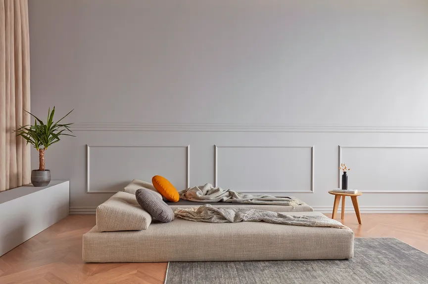 Klappsofa Drip Eiche detail