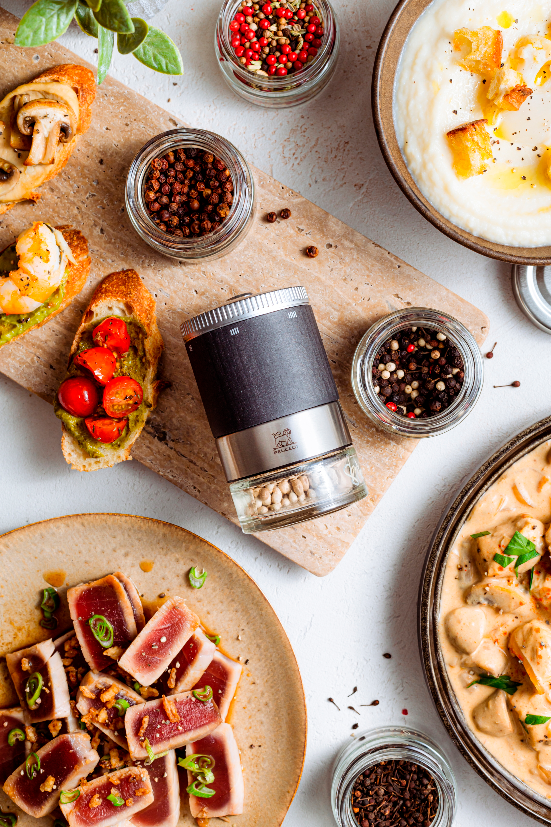 Pfeffermühle Maestro mit 3- milieu