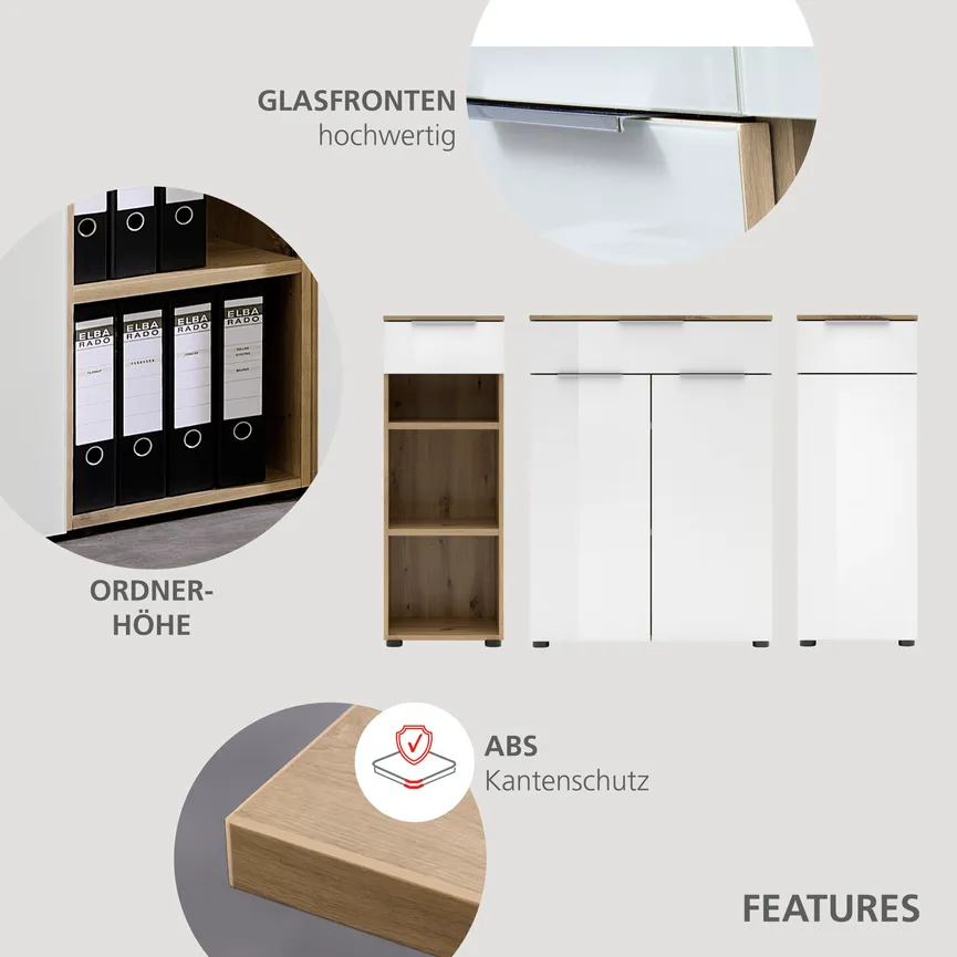 Büroschrank detail