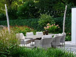 Low Dining Gartensessel