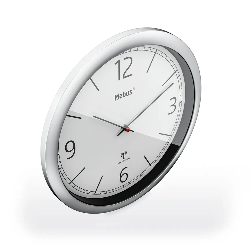 Funk-Wanduhr detail
