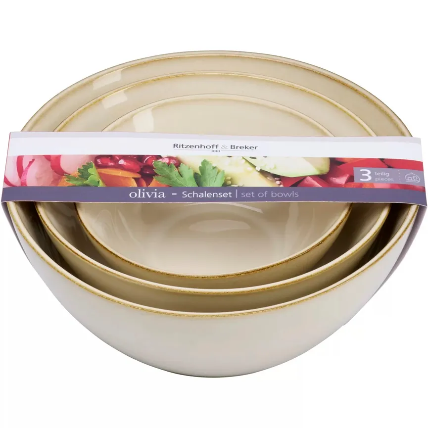 Schalen-Set "Olivia" 3-tlg. hauptaufnahme