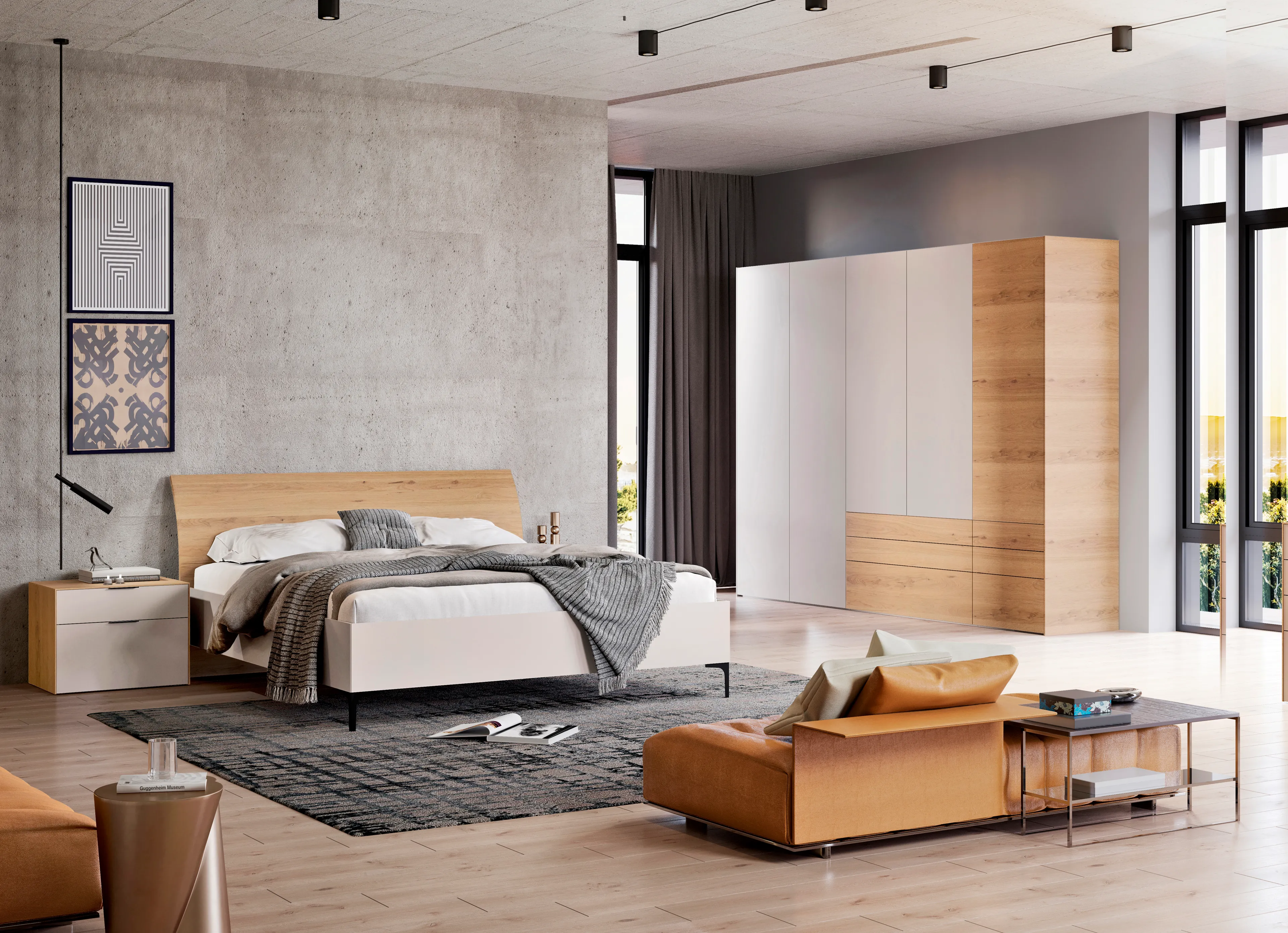 Kleiderschrank  Lousada 302 x 235 cm