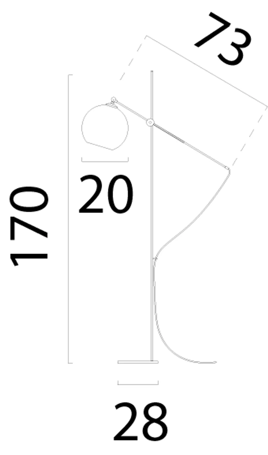 Stehleuchte "Bella 2" detail