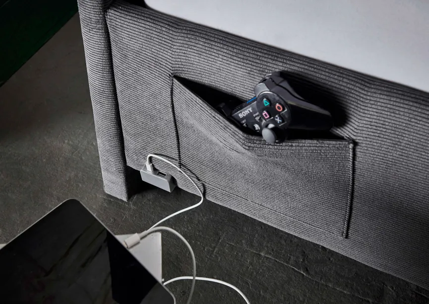 Polsterbett 140x200 cm detail