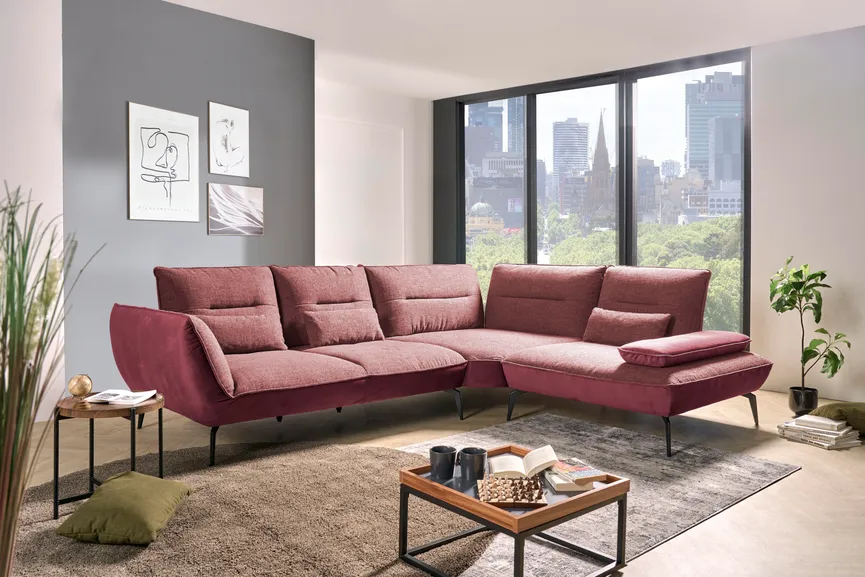 Ecksofa groß detail