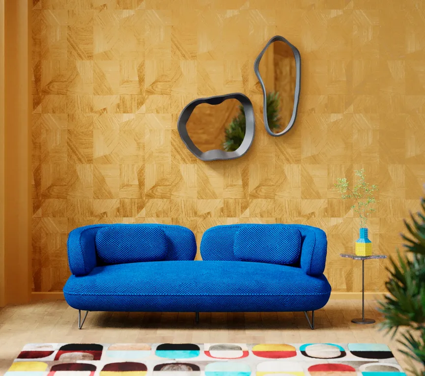 Sofa 2-Sitzer milieu