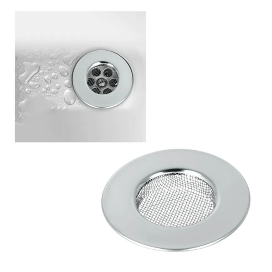 Haarfangsieb 7,5 cm Inox detail