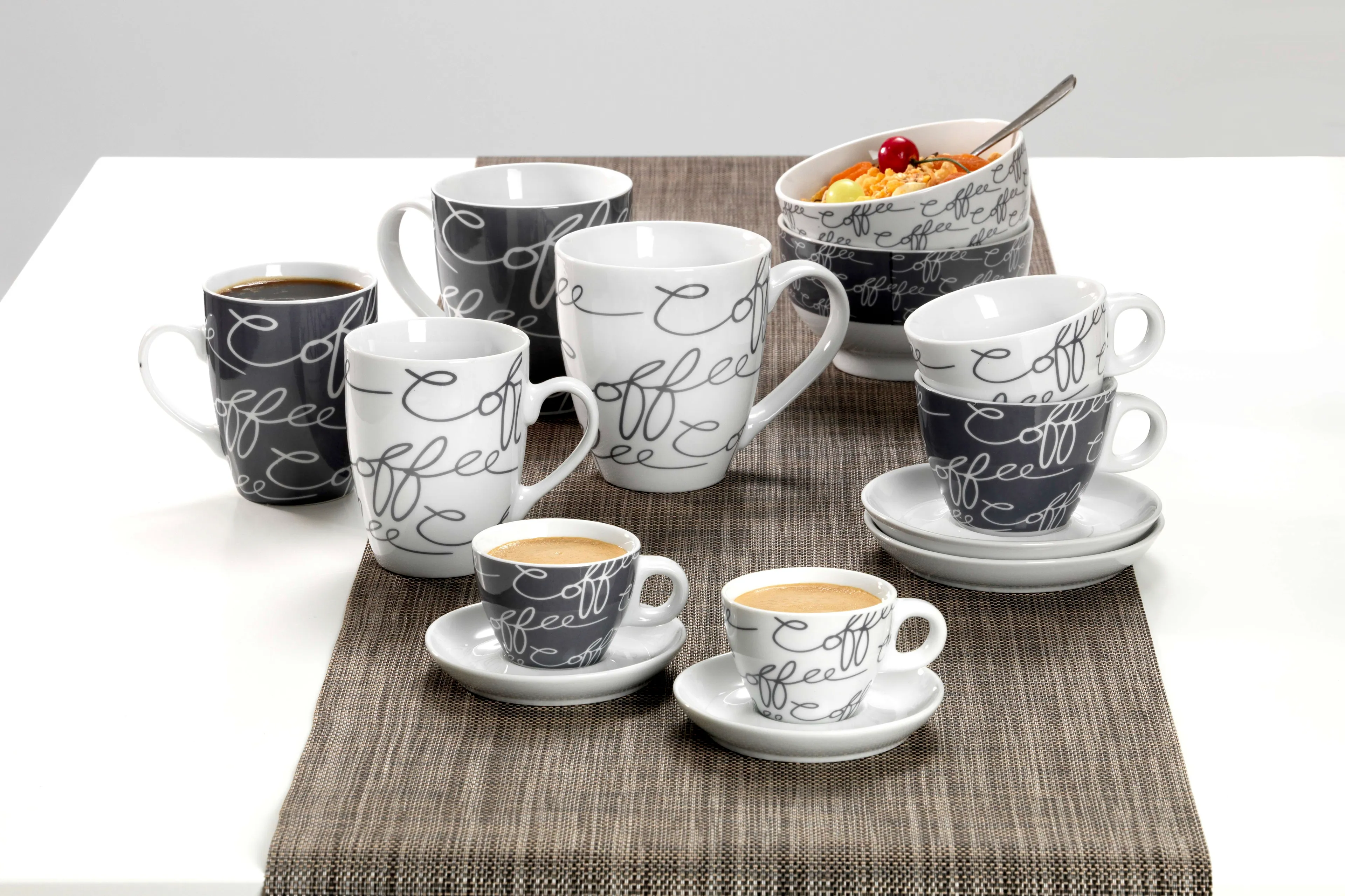 Cappuccino-Set Cornello 2tlg.
