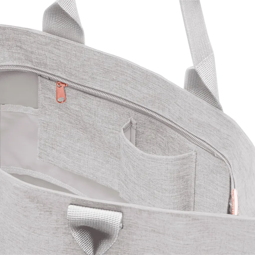 Shopper E1 "twist sky rose" detail