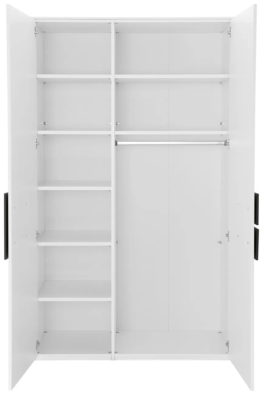 Kleiderschrank 2-trg. detail