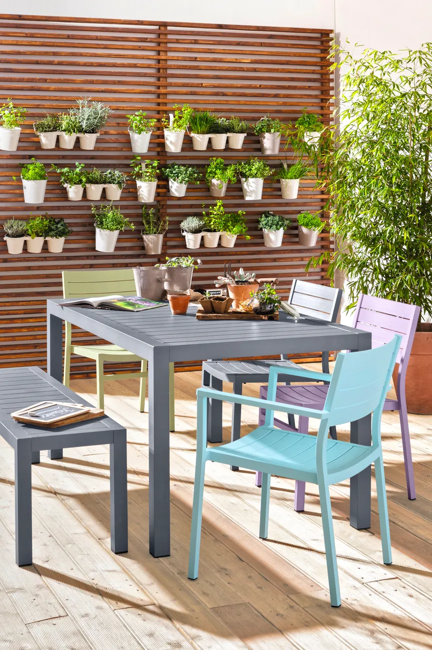 Stapelstuhl mit AL milieu