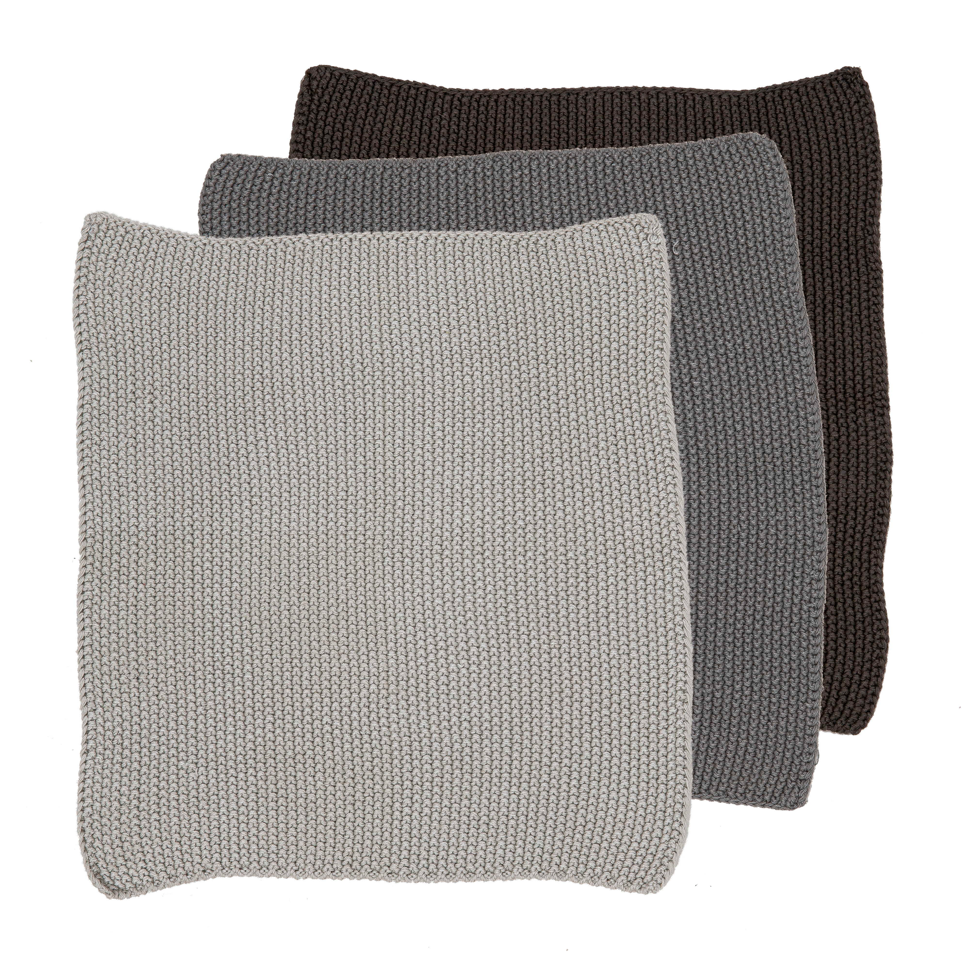 Spültuch "Eco" grau 3er-Set material_farbe