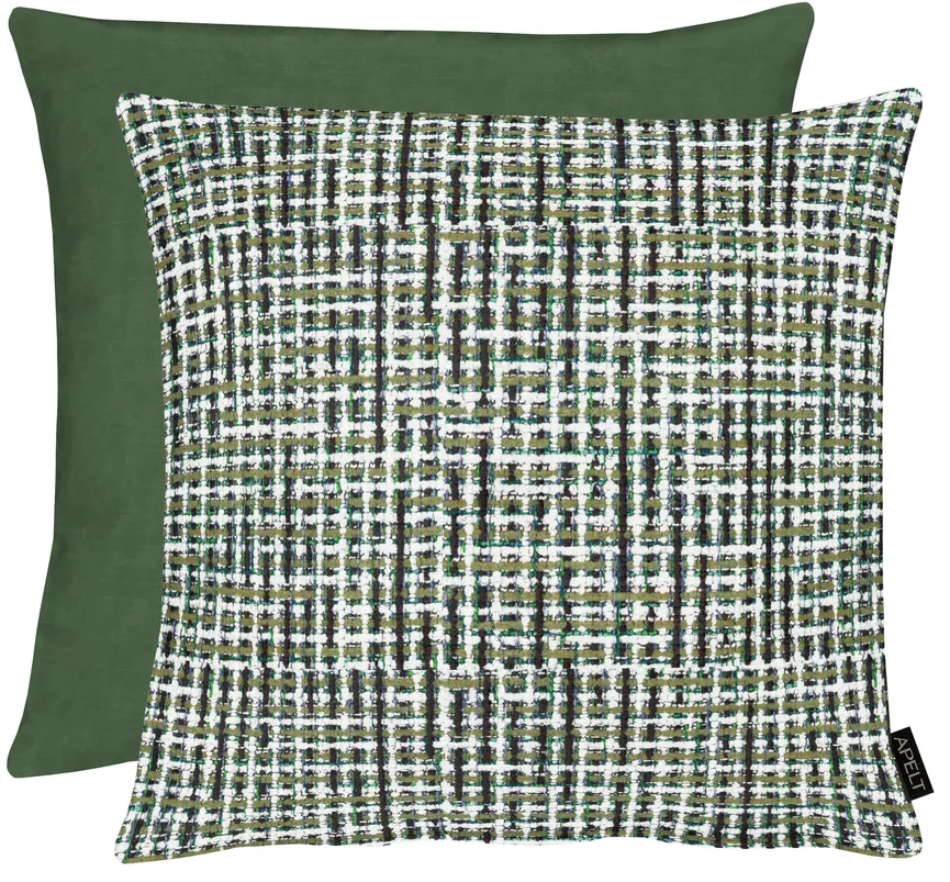 Kissen gef. Boucle m. Samt hauptaufnahme