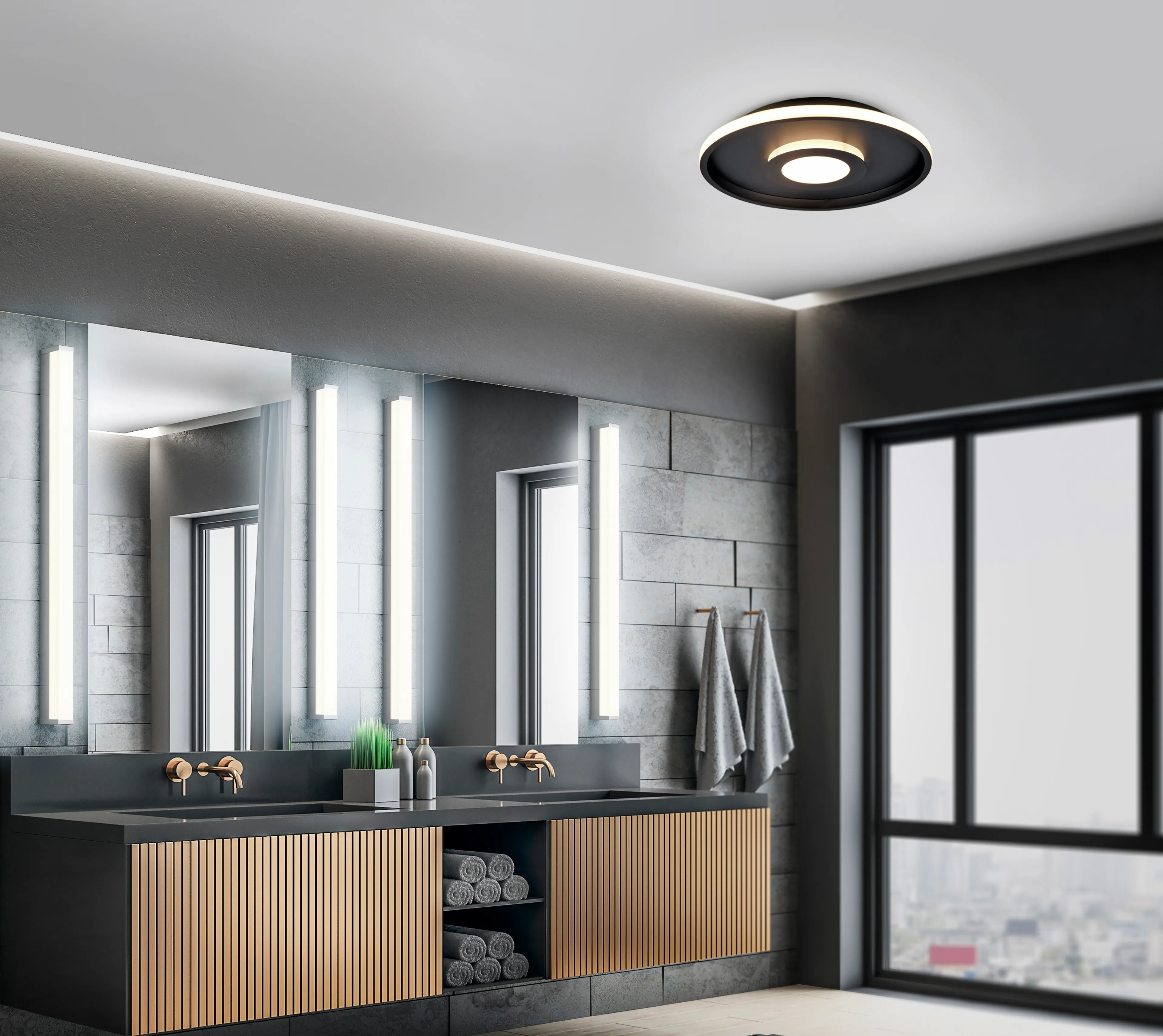 LED-Deckenleuchte Ascari