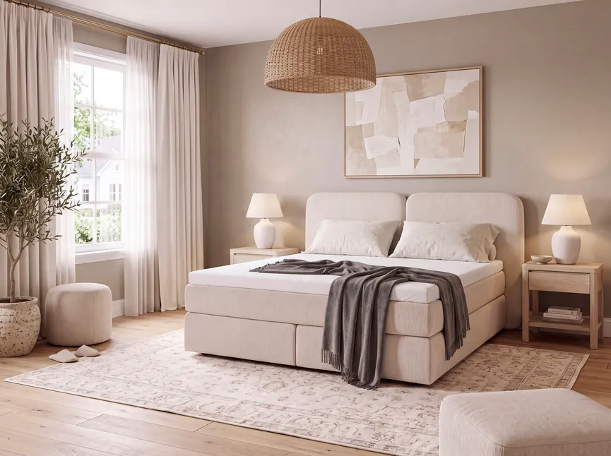 Boxspringbett milieu