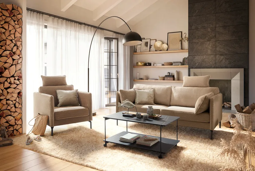 3-Sitzer milieu