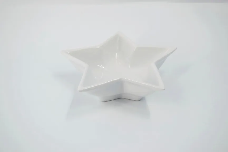 Schale "Stern" weiß hauptaufnahme