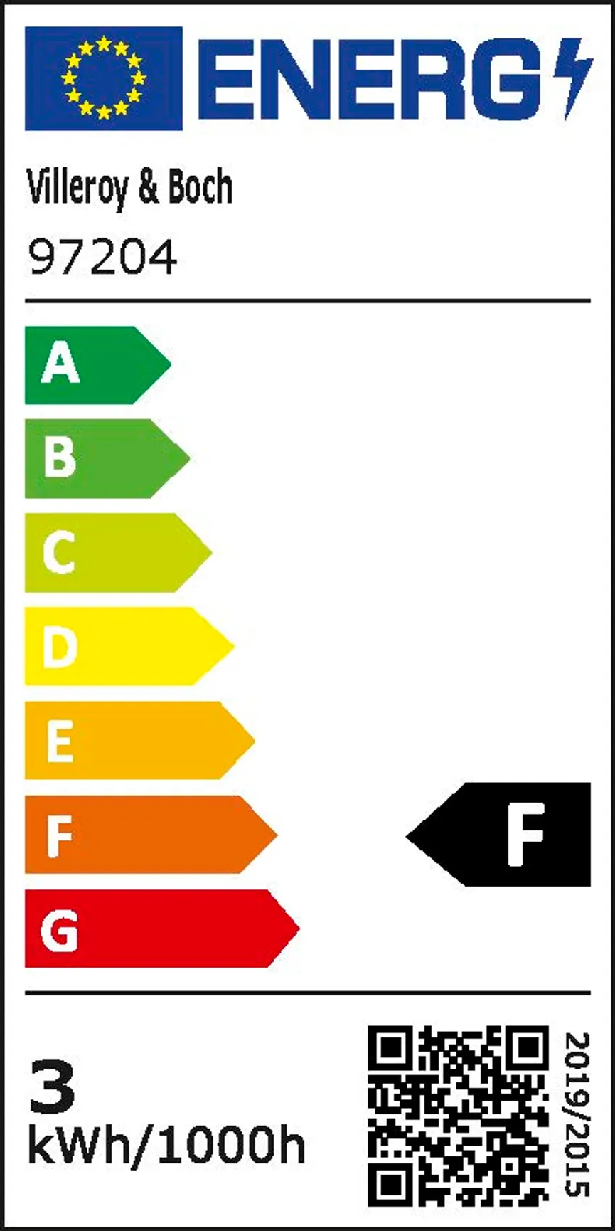 Akku-Tischleuchte"Seoul RC" energielabel