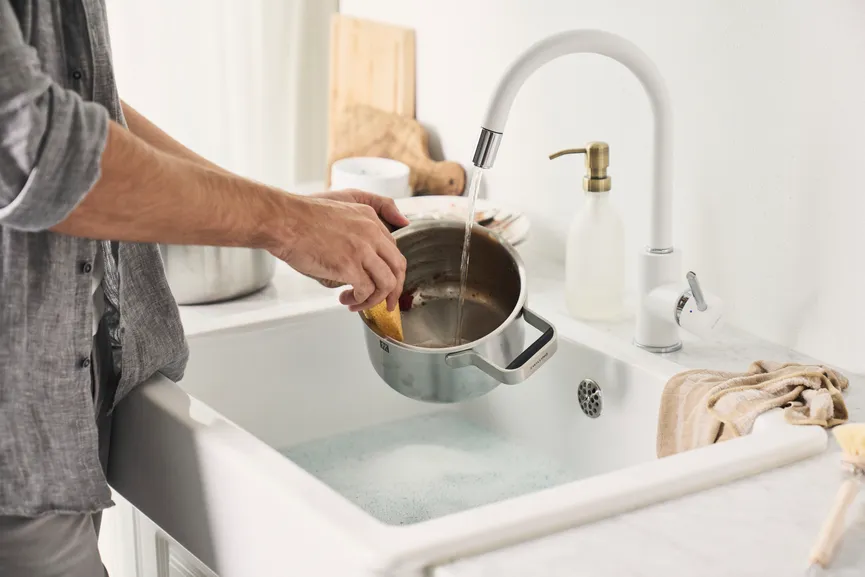 Topfset Pure 5tlg. Edelstahl milieu