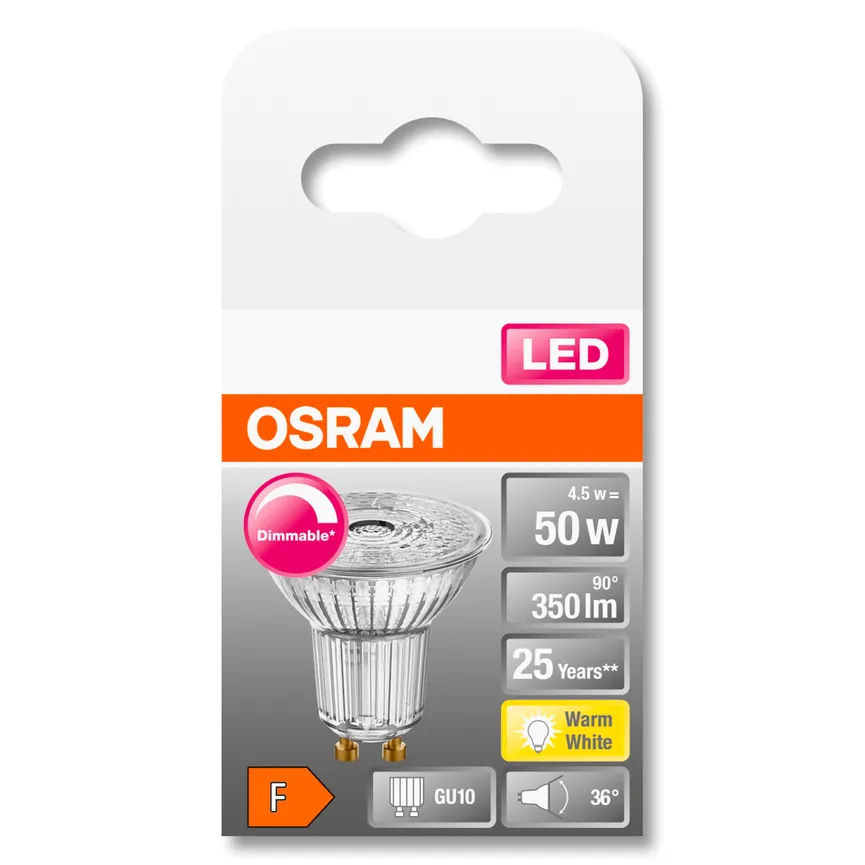 GU10/4,5 Watt LED Strahler dim detail