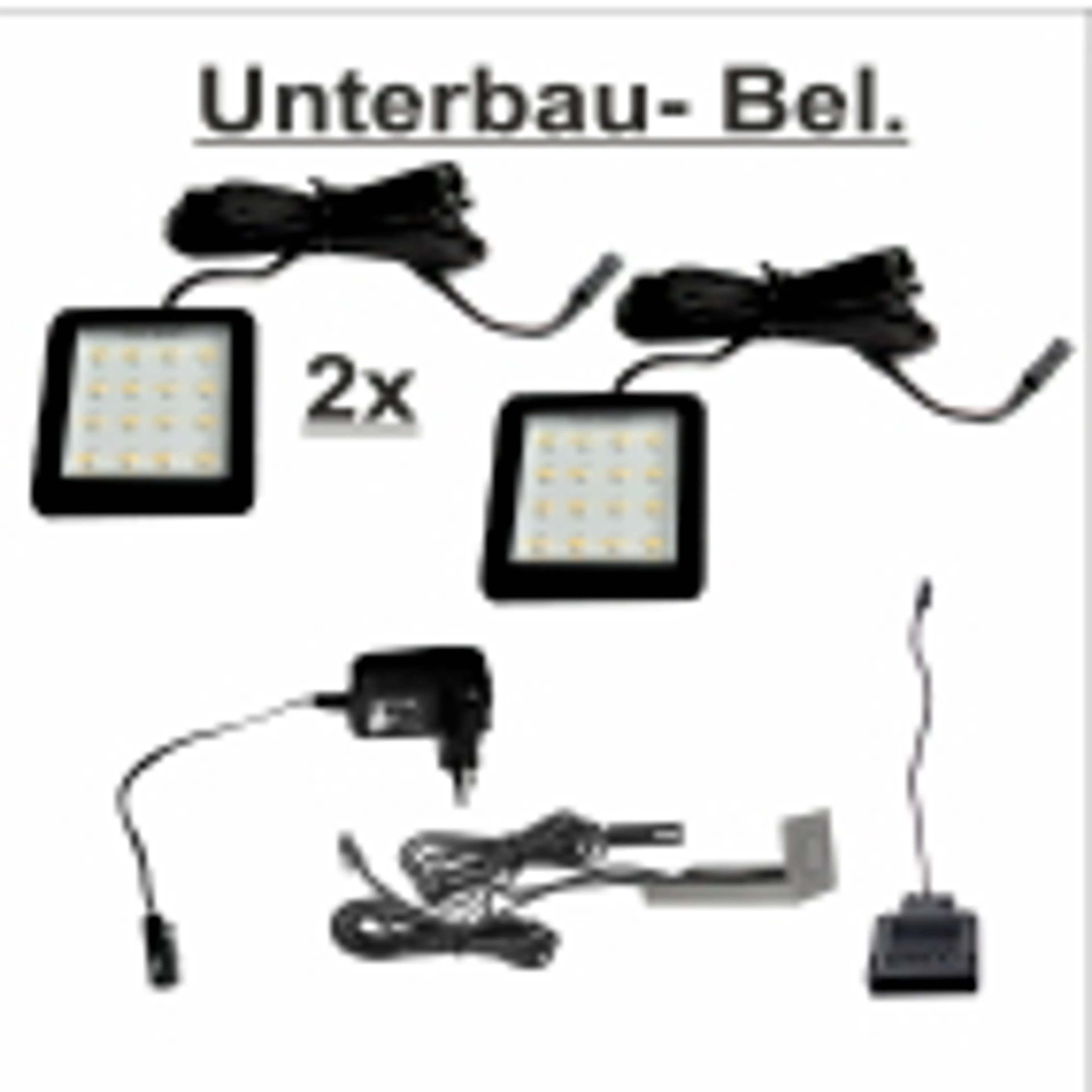 LED-Unterbaubeleuchtung  Saposa 2er-Set