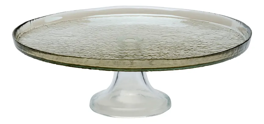 Platte "Luzia" braun auf Fuß hauptaufnahme