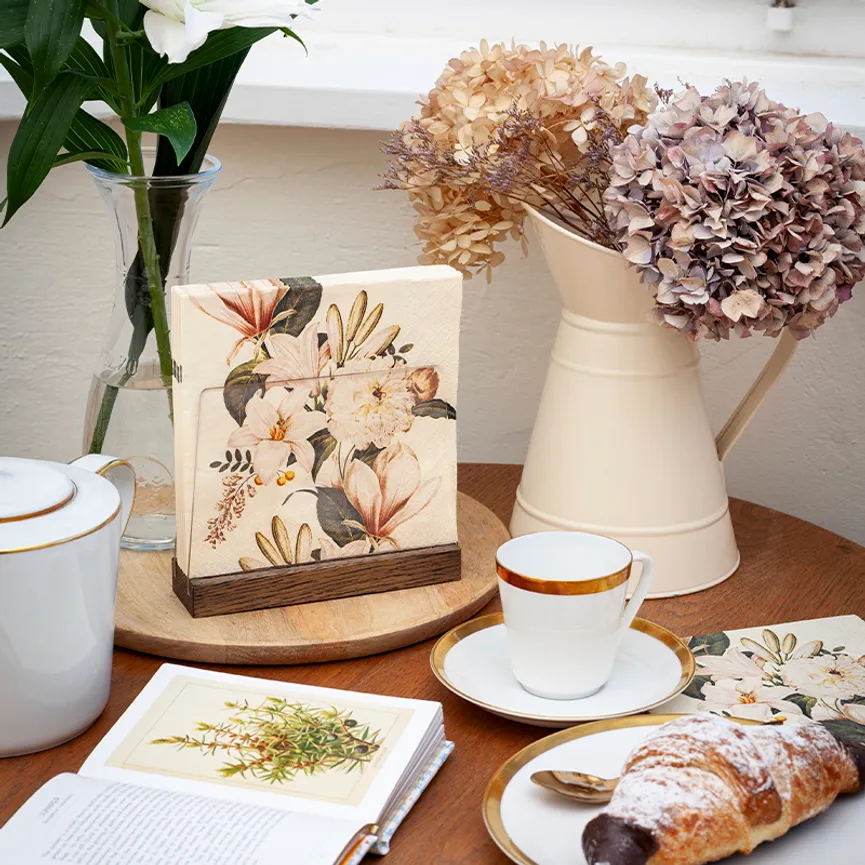 Serviette "Vintage Flowers" milieu