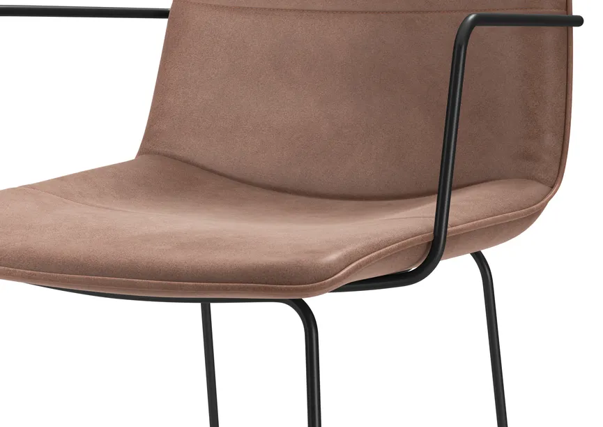 Stuhl mit Armlehnen STU-AT 117 detail