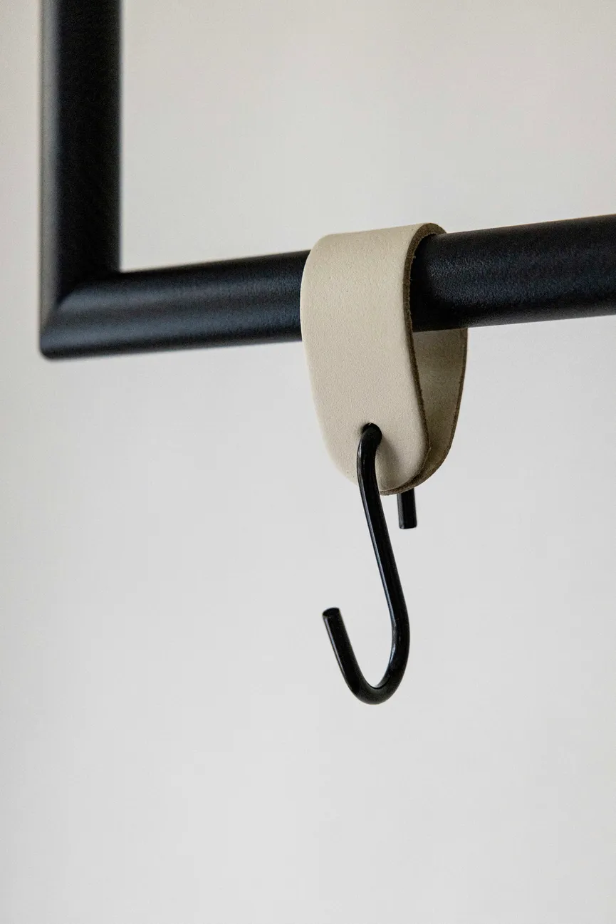Lederhaken 3er-Set detail