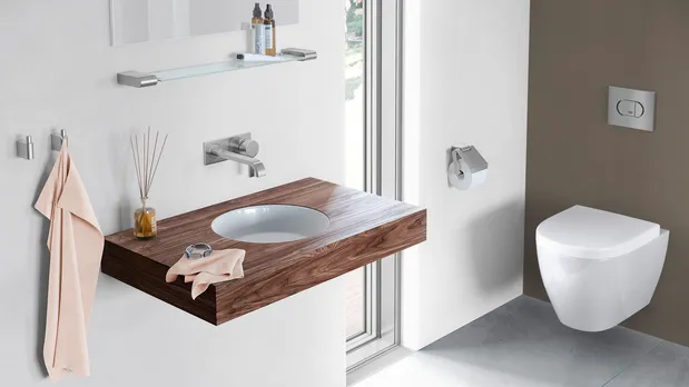 Badezimmer Haken und Ablagen