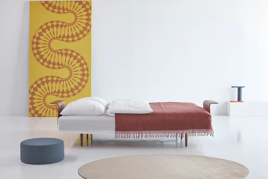 Sofa+AL dunkles Holz detail