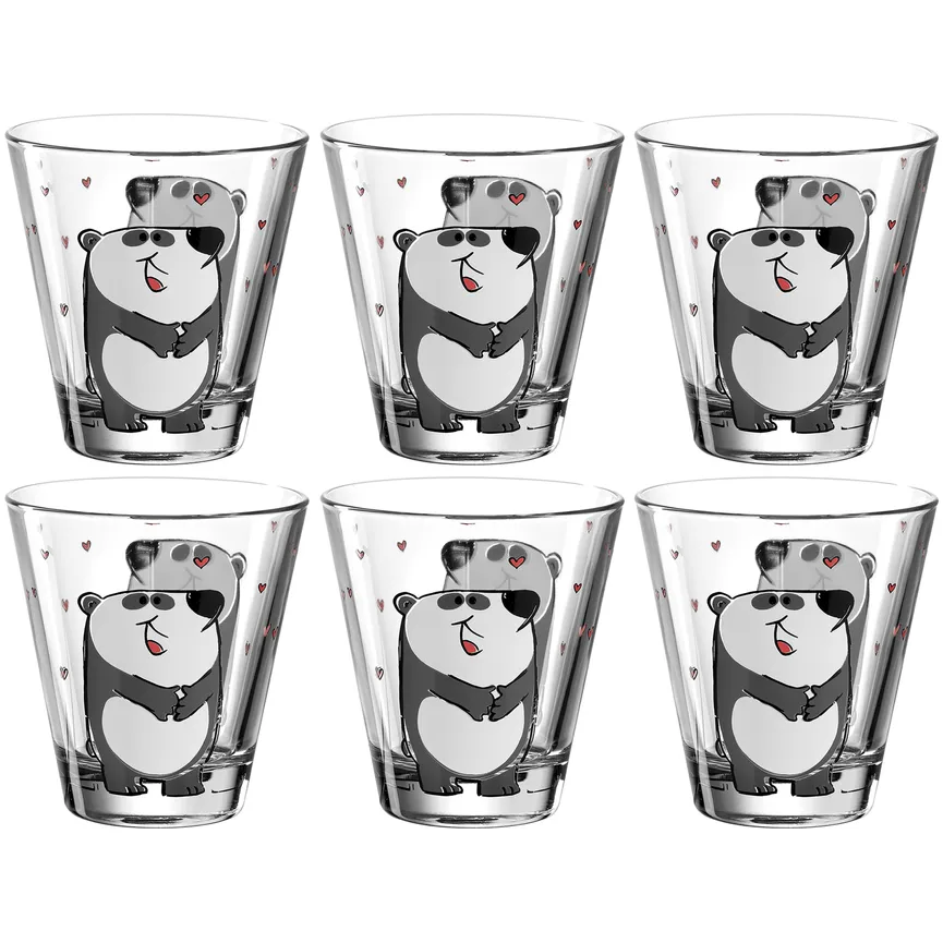 Trinkbecher "Bambini" Panda detail