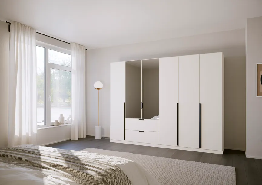 Drehtürenschrank 6-trg. milieu