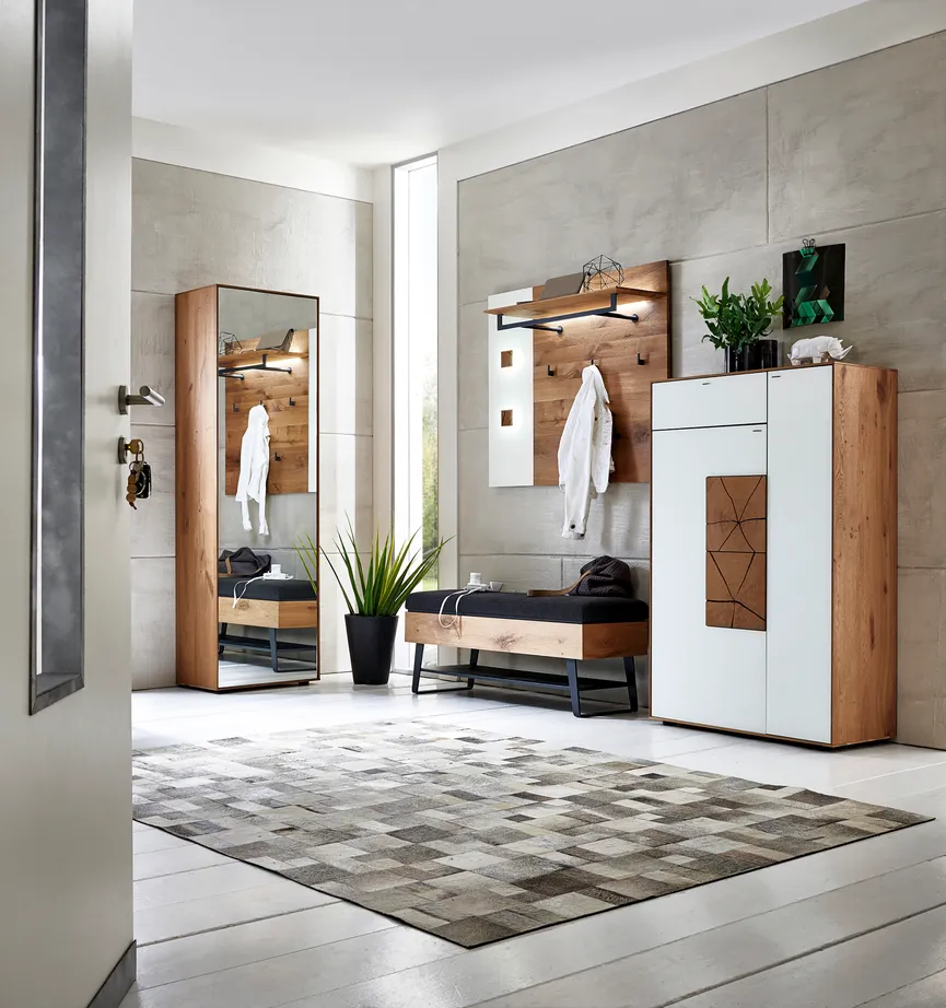 Wandgarderobe milieu