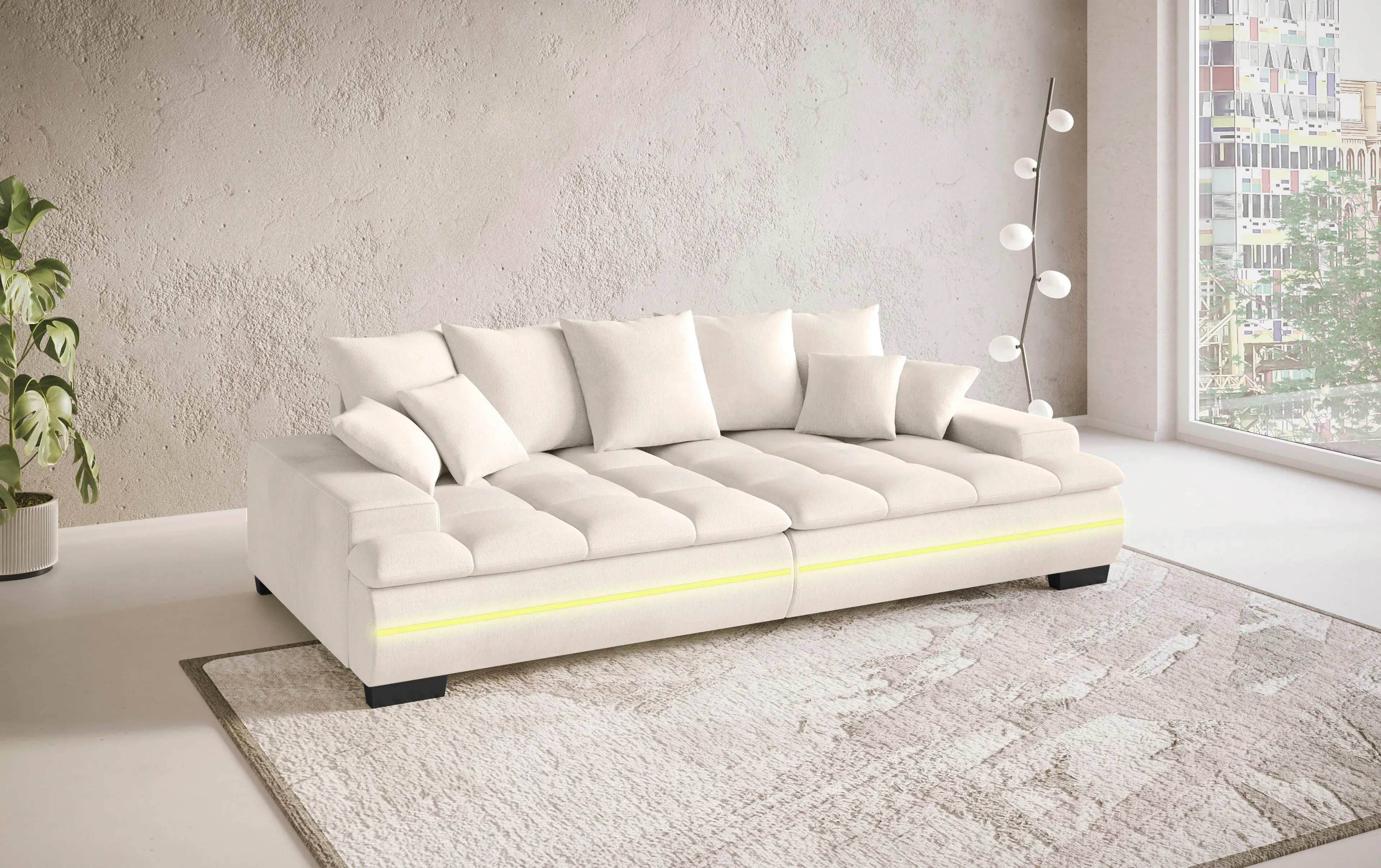 Bigsofa mit LED-Beleuchtung Haiti II