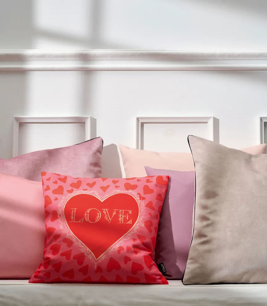 Kissen gef. LOVE milieu