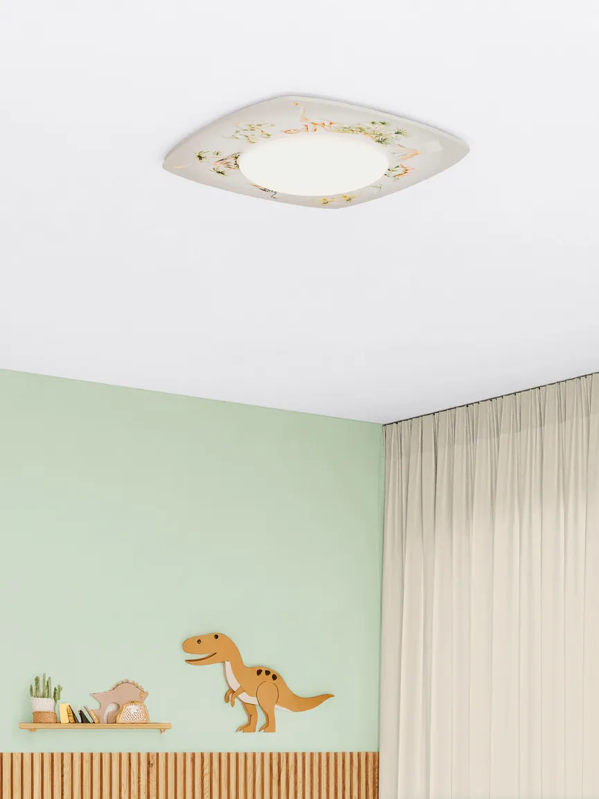 Deckenleuchte "Jurassic World" milieu