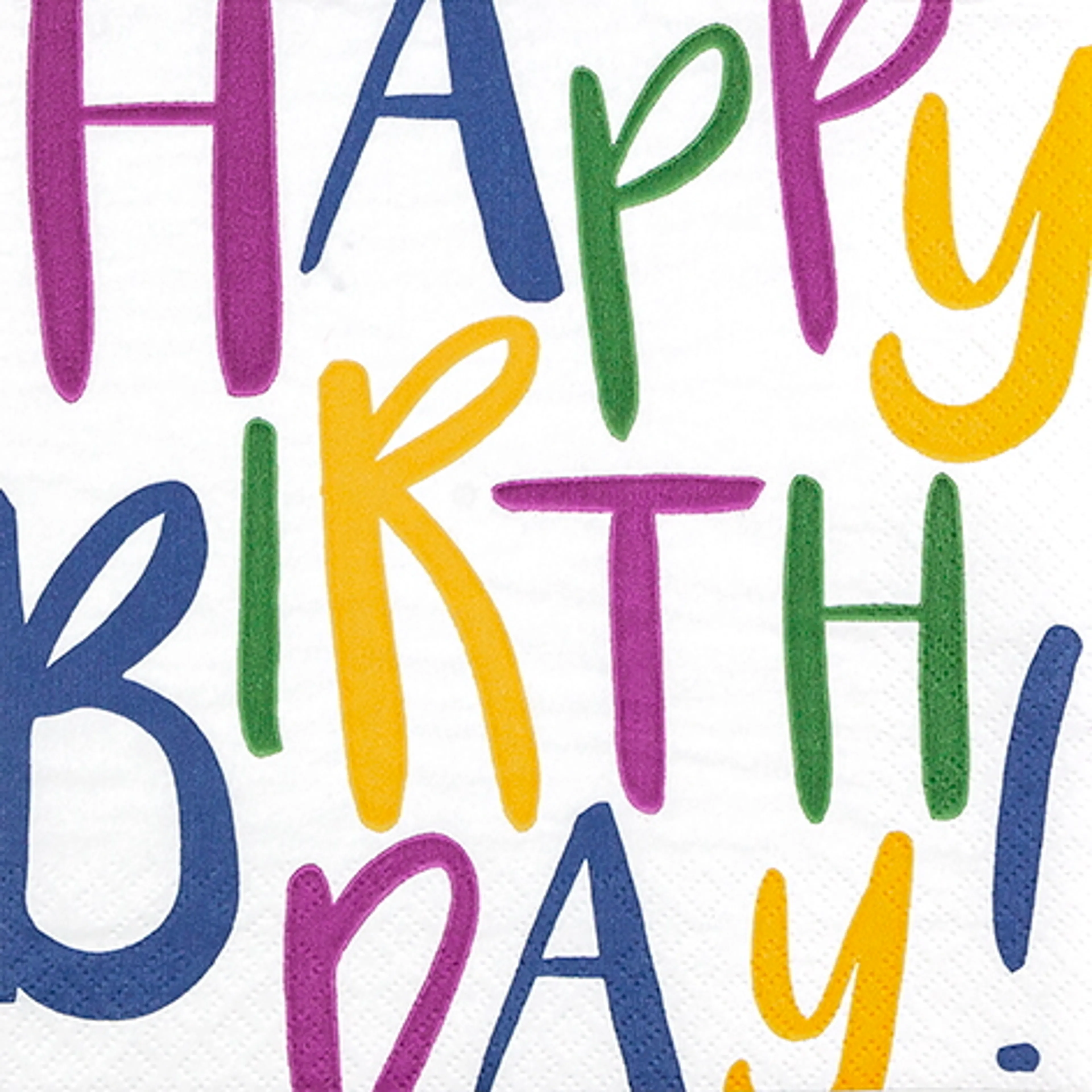 Serviette Happy Birthday 20tlg.
