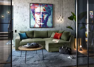 Ecksofa mit Funktion