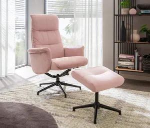 Sessel mit Hocker