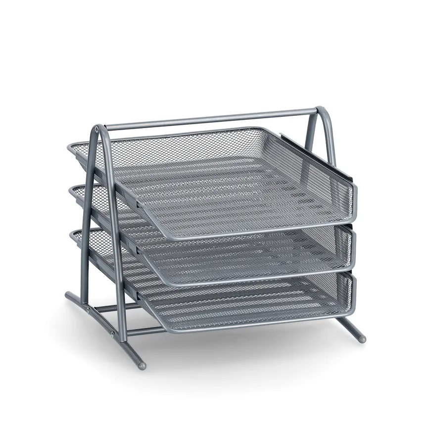 Dokumentenablage "Mesh" silber material_farbe